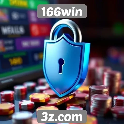 Características de segurança do site 166win